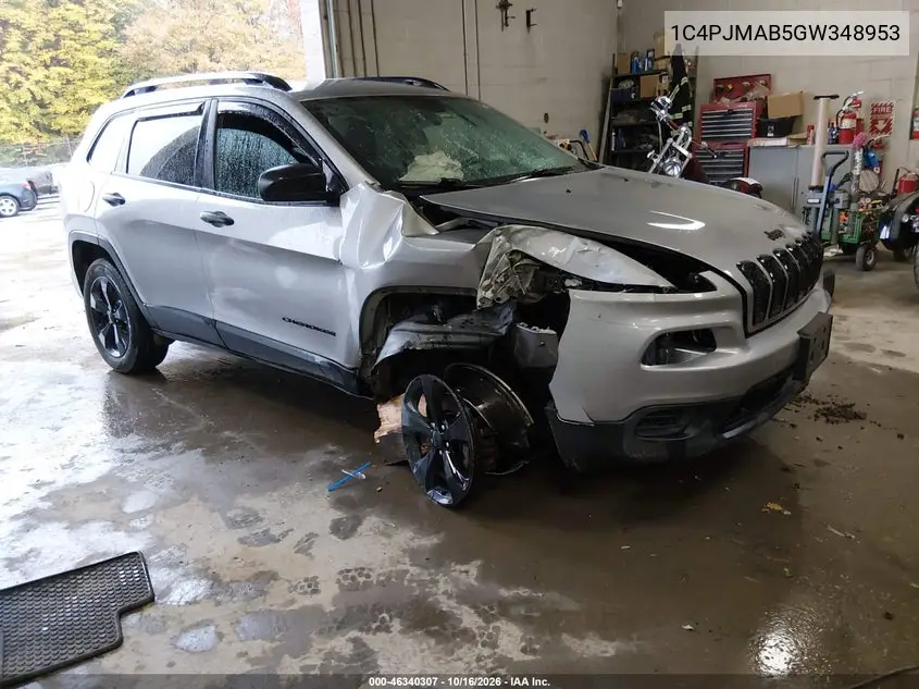 JEEP CHEROKEE 2016, VIN 1C4PJMAB5GW348953