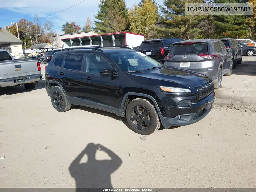 JEEP CHEROKEE 2016, VIN 1C4PJMCS8GW192808