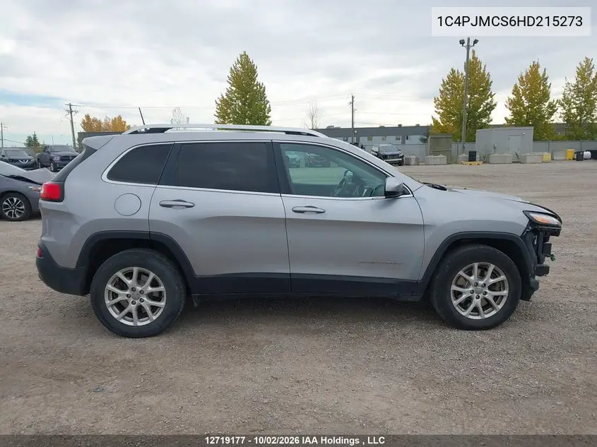 2017 JEEP CHEROKEE VIN 1C4PJMCS6HD215273 — фото 14