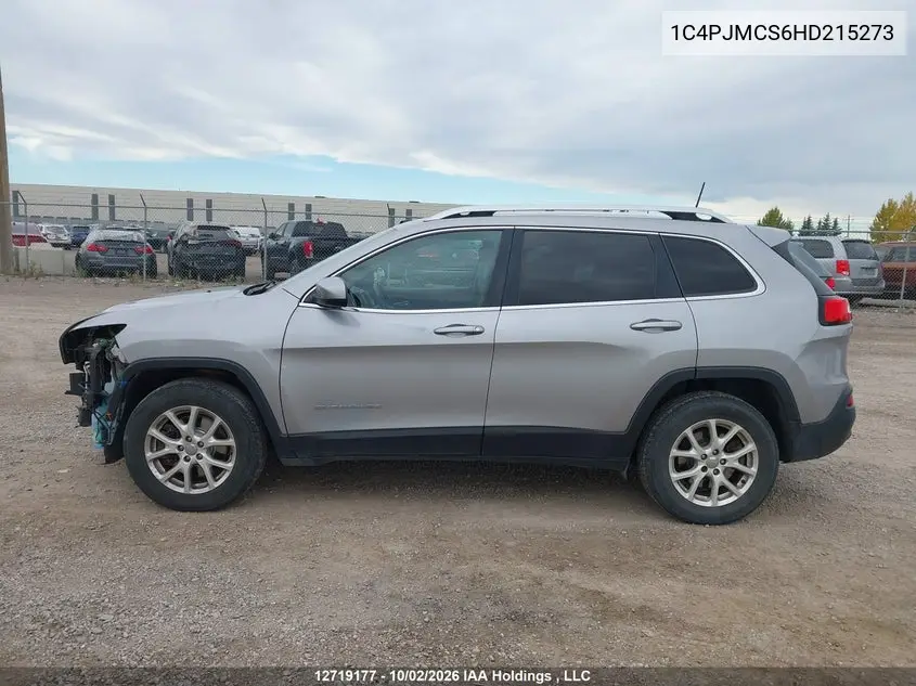 2017 JEEP CHEROKEE VIN 1C4PJMCS6HD215273 — фото 15