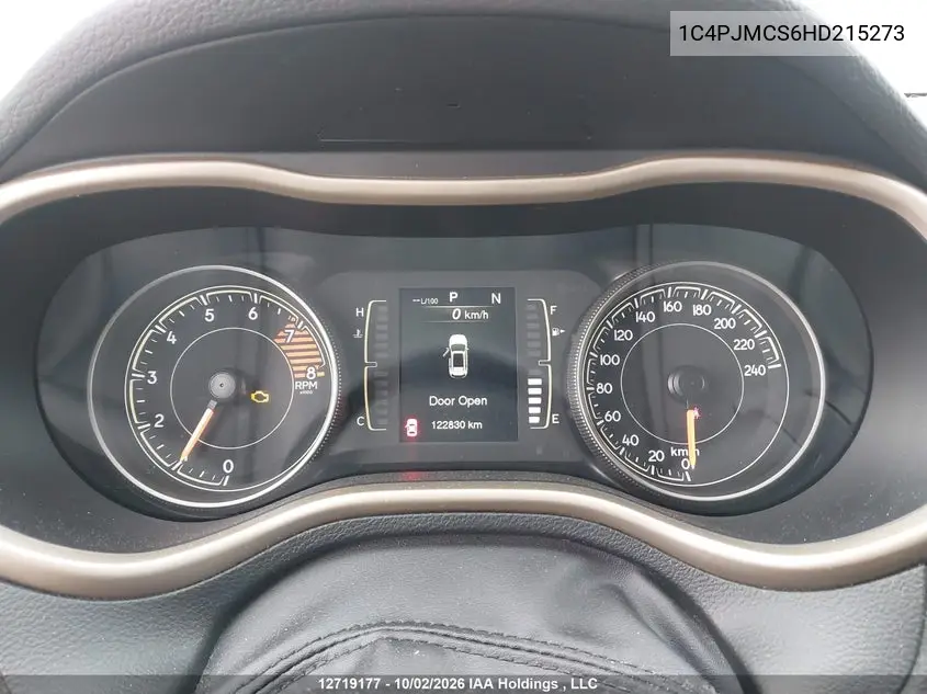 2017 JEEP CHEROKEE VIN 1C4PJMCS6HD215273 — фото 7
