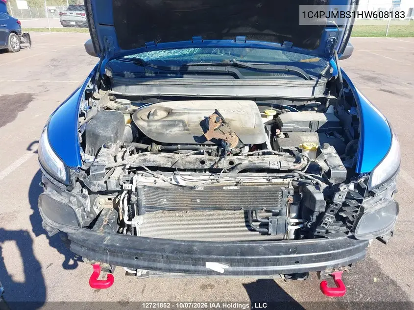 2017 JEEP CHEROKEE VIN 1C4PJMBS1HW608183 — фото 10