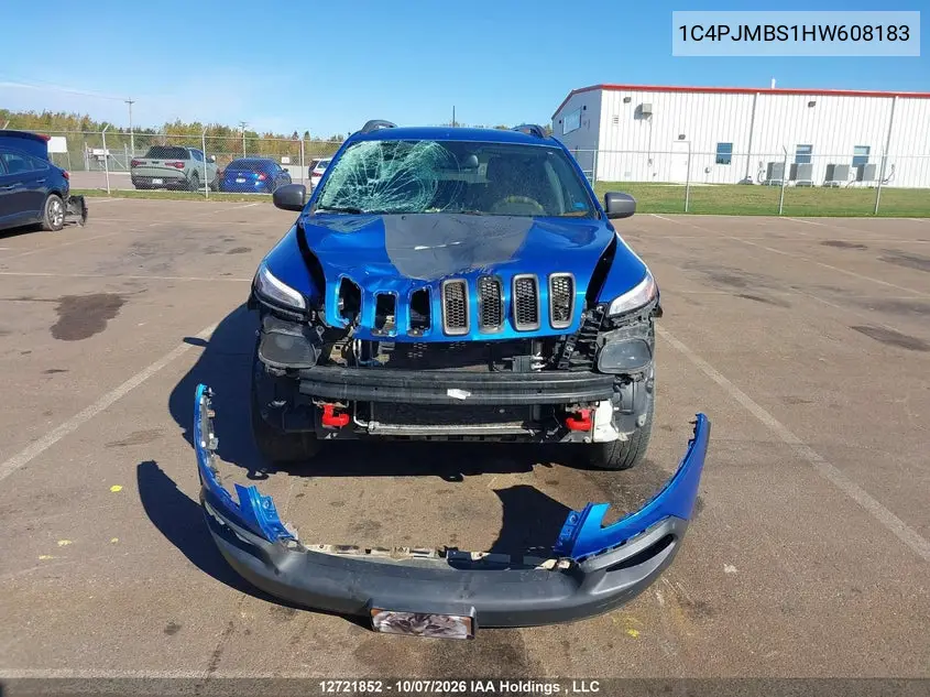 2017 JEEP CHEROKEE VIN 1C4PJMBS1HW608183 — фото 12