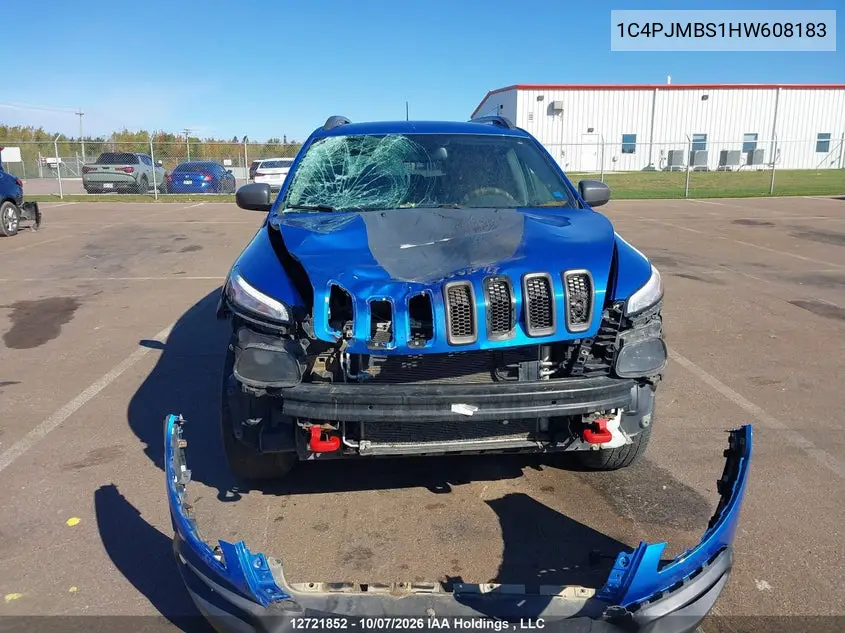 2017 JEEP CHEROKEE VIN 1C4PJMBS1HW608183 — фото 13