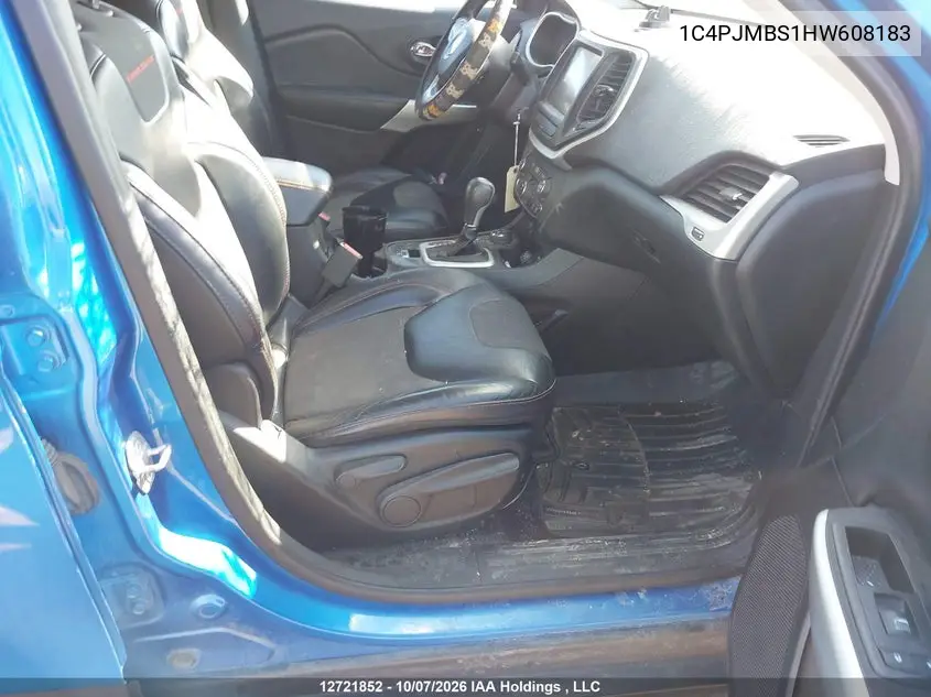 2017 JEEP CHEROKEE VIN 1C4PJMBS1HW608183 — фото 5