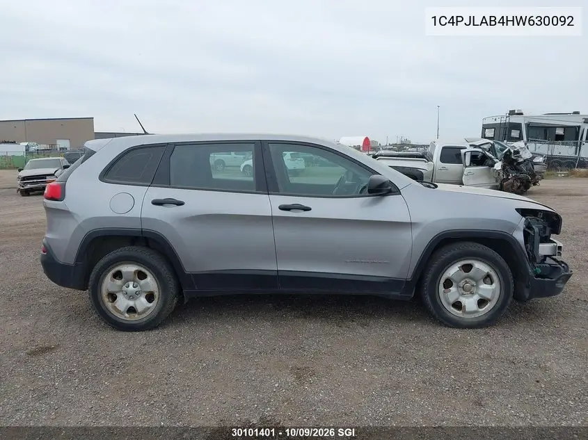 2017 JEEP CHEROKEE VIN 1C4PJLAB4HW630092 — фото 13