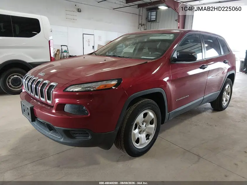 2017 JEEP CHEROKEE VIN 1C4PJMAB2HD225060 — фото 2