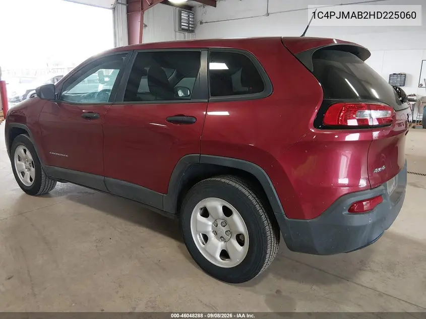 2017 JEEP CHEROKEE VIN 1C4PJMAB2HD225060 — фото 3