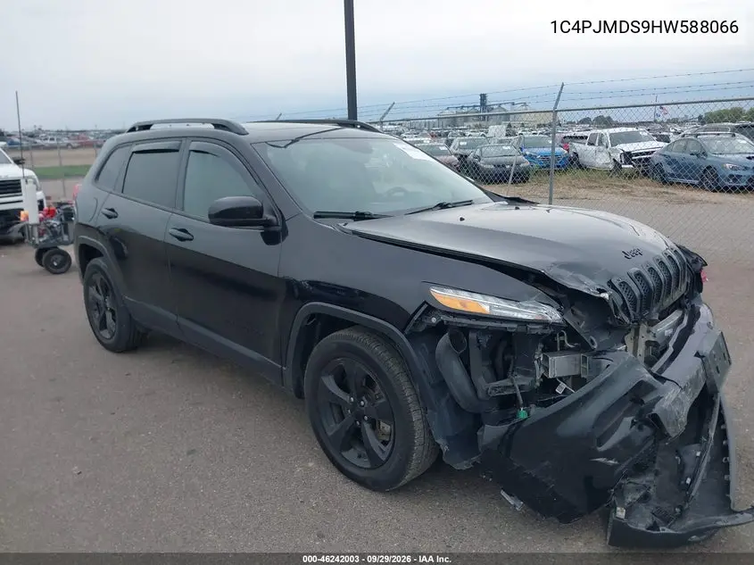 JEEP CHEROKEE 2017, VIN 1C4PJMDS9HW588066