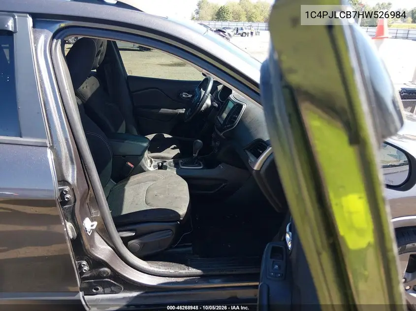 2017 JEEP CHEROKEE VIN 1C4PJLCB7HW526984 — фото 5