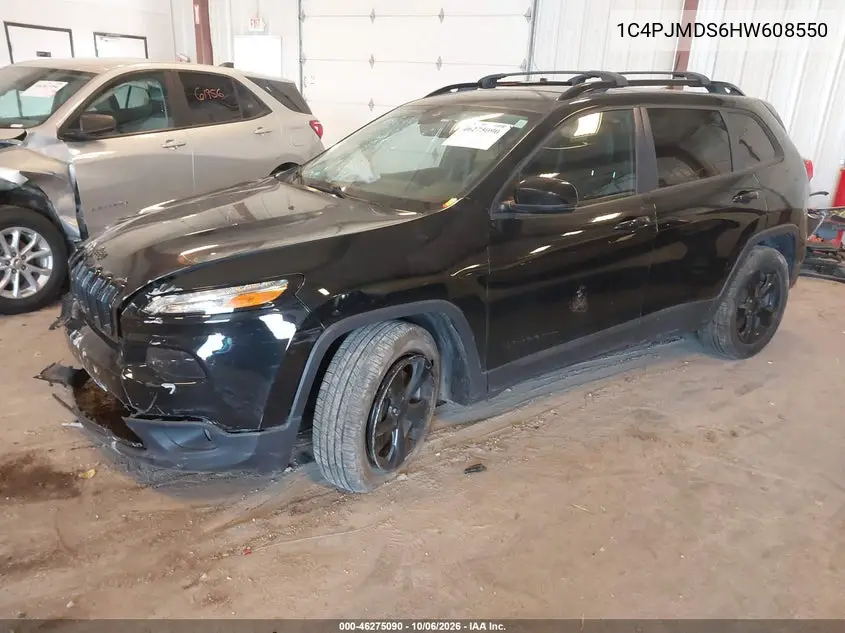2017 JEEP CHEROKEE VIN 1C4PJMDS6HW608550 — фото 2