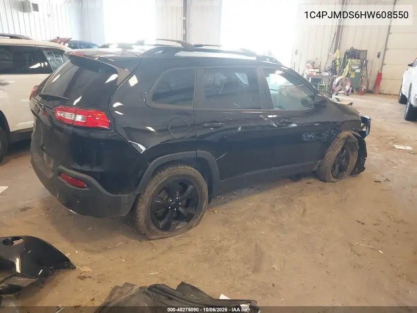 2017 JEEP CHEROKEE VIN 1C4PJMDS6HW608550 — фото 4