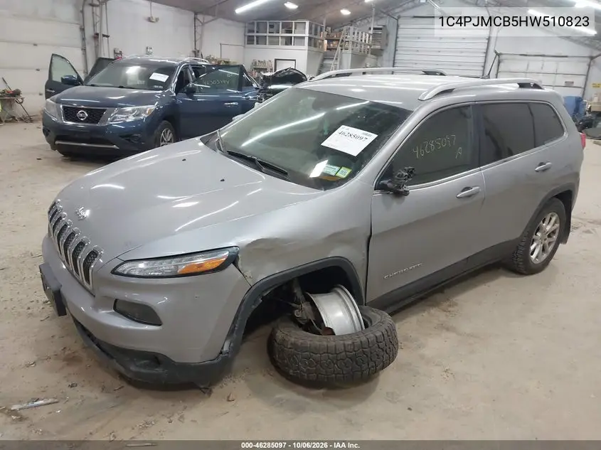 2017 JEEP CHEROKEE VIN 1C4PJMCB5HW510823 — фото 2