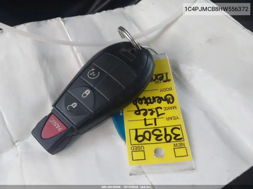 2017 JEEP CHEROKEE VIN 1C4PJMCB8HW556372 — фото 11