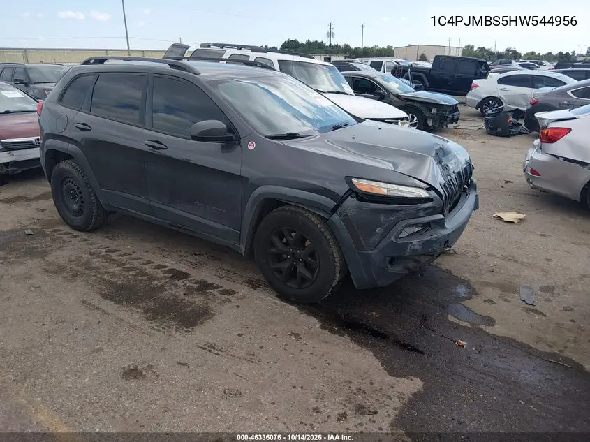 JEEP CHEROKEE 2017, VIN 1C4PJMBS5HW544956