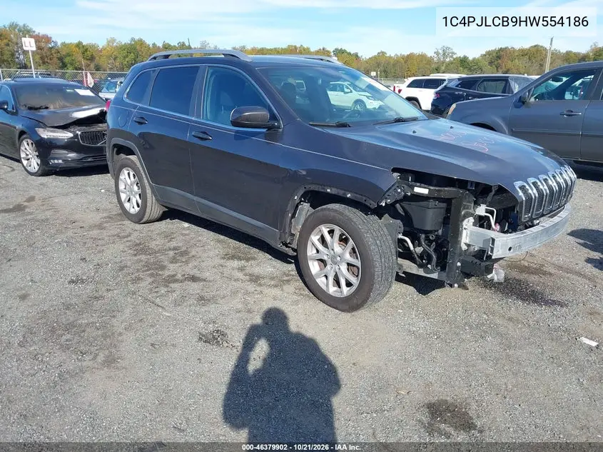 JEEP CHEROKEE 2017, VIN 1C4PJLCB9HW554186