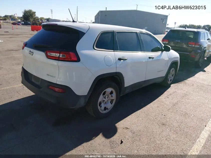 2017 JEEP CHEROKEE VIN 1C4PJLAB6HW623015 — фото 4