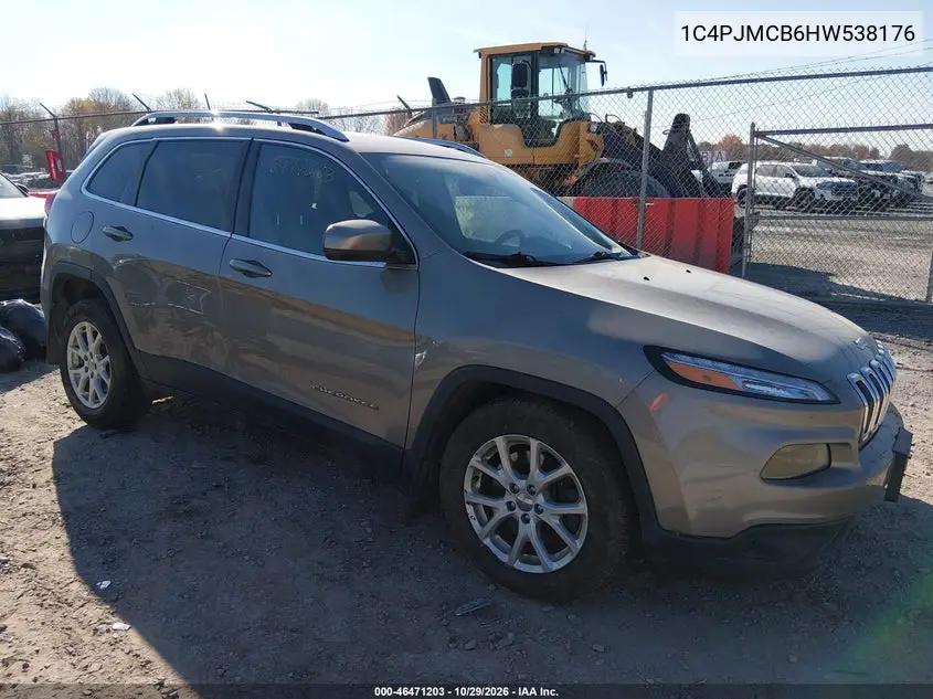 JEEP CHEROKEE 2017, VIN 1C4PJMCB6HW538176