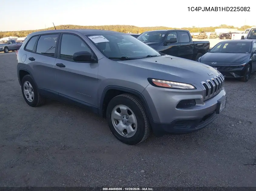 JEEP CHEROKEE 2017, VIN 1C4PJMAB1HD225082