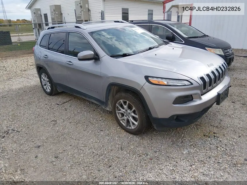 JEEP CHEROKEE 2017, VIN 1C4PJLCB4HD232826