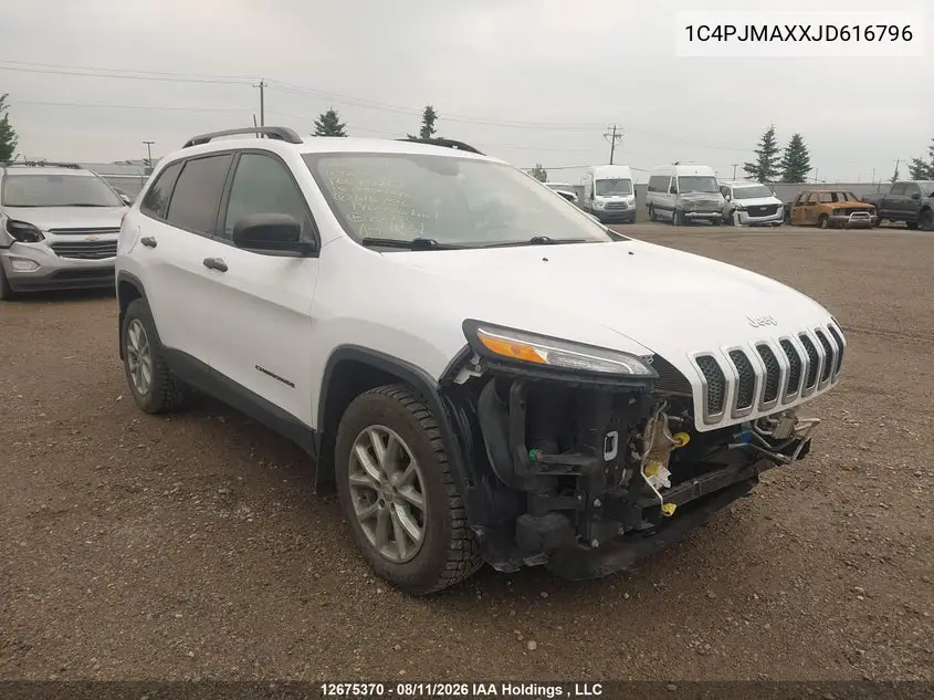 JEEP CHEROKEE 2018, VIN 1C4PJMAXXJD616796