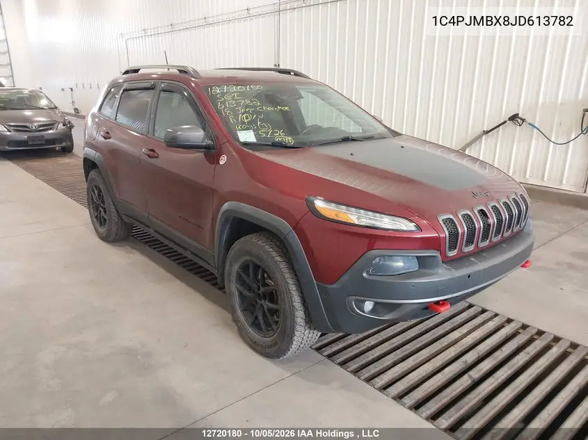 JEEP CHEROKEE 2018, VIN 1C4PJMBX8JD613782