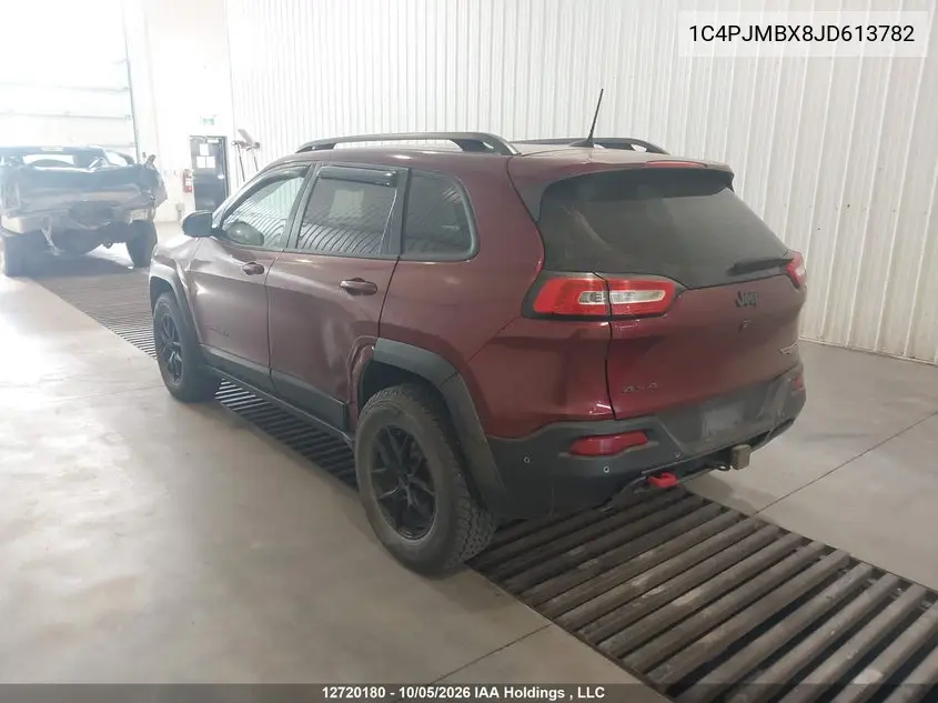 2018 JEEP CHEROKEE VIN 1C4PJMBX8JD613782 — фото 3