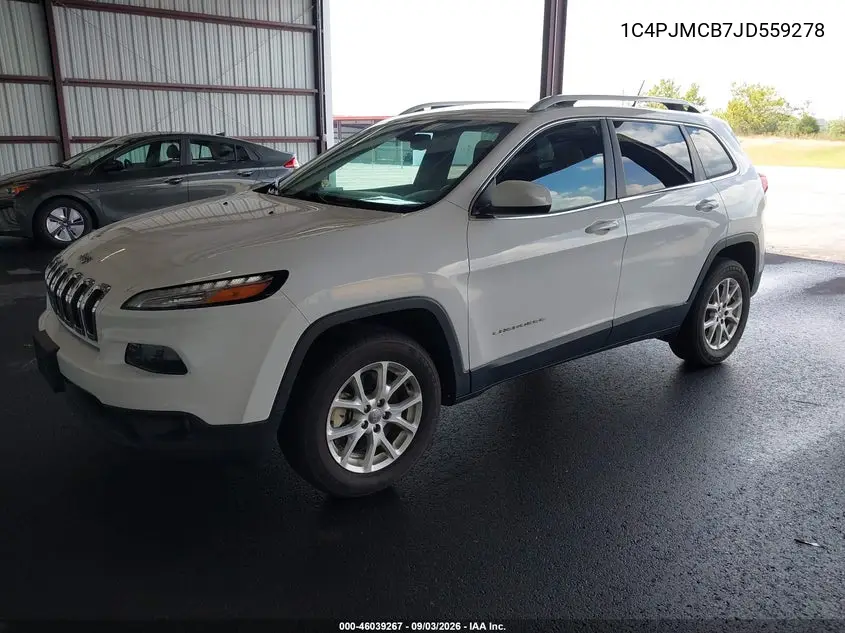 2018 JEEP CHEROKEE VIN 1C4PJMCB7JD559278 — фото 2