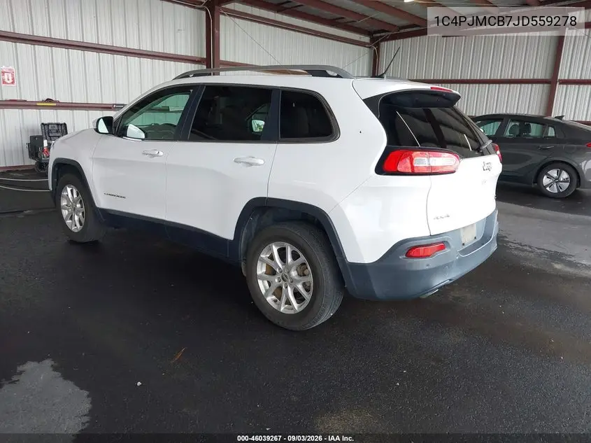 2018 JEEP CHEROKEE VIN 1C4PJMCB7JD559278 — фото 3