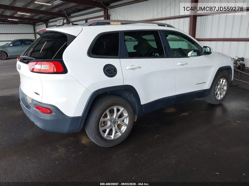 2018 JEEP CHEROKEE VIN 1C4PJMCB7JD559278 — фото 4