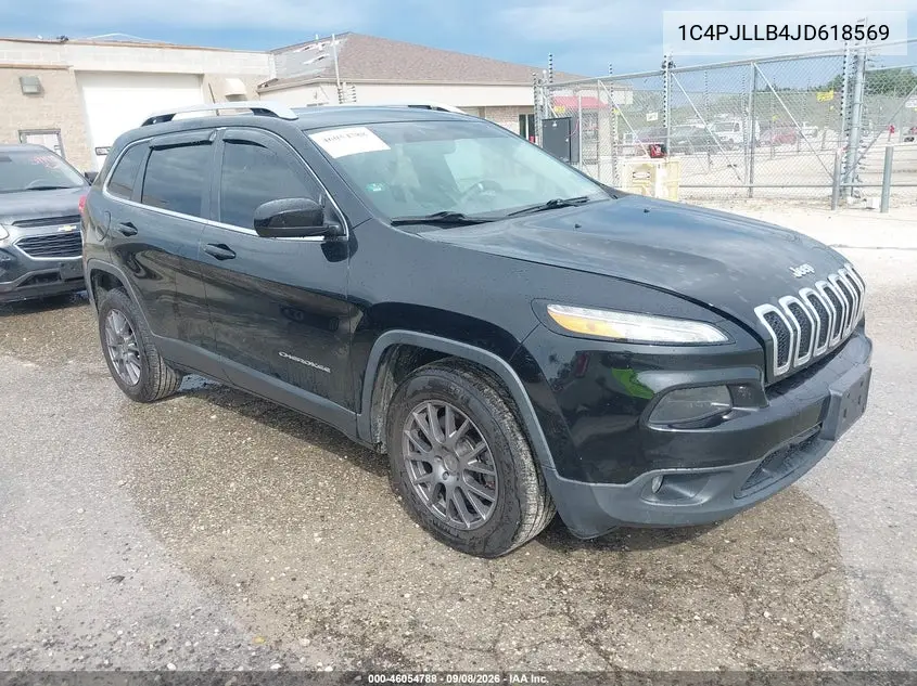 JEEP CHEROKEE 2018, VIN 1C4PJLLB4JD618569