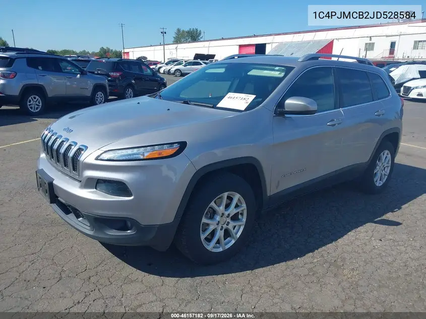 2018 JEEP CHEROKEE VIN 1C4PJMCB2JD528584 — фото 2