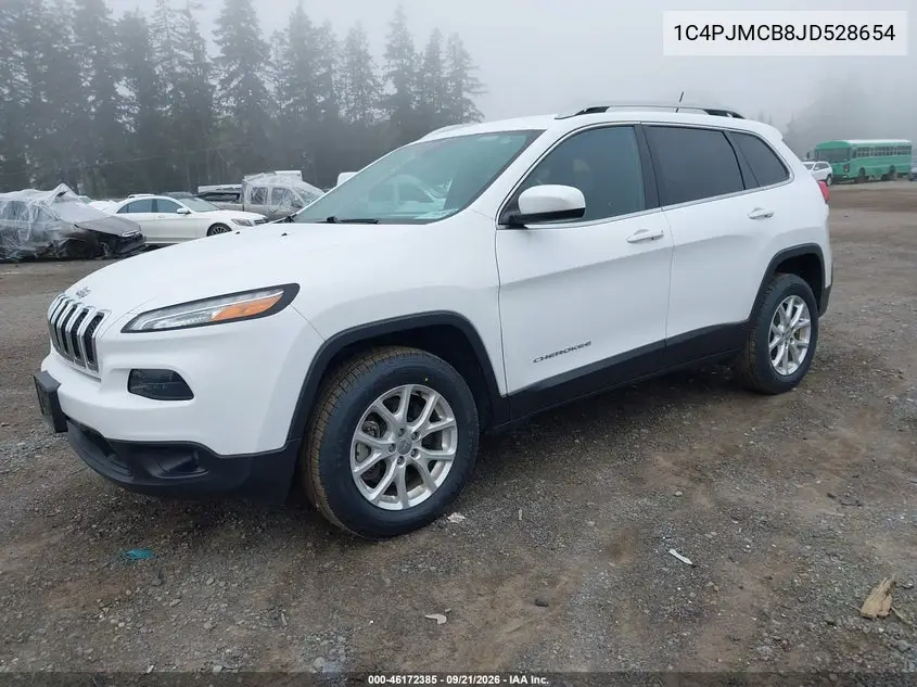2018 JEEP CHEROKEE VIN 1C4PJMCB8JD528654 — фото 2