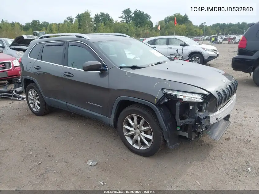 JEEP CHEROKEE 2018, VIN 1C4PJMDB0JD532860