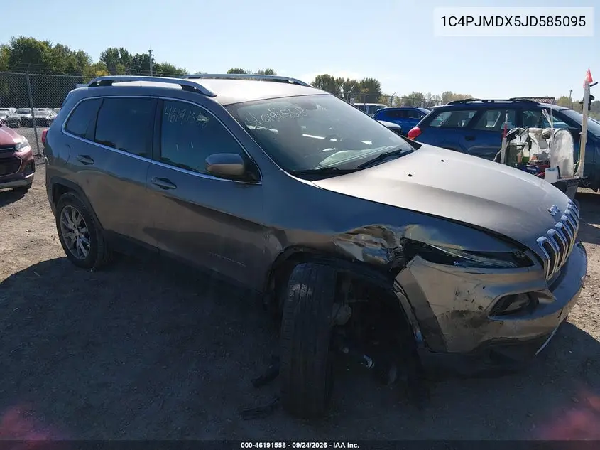 JEEP CHEROKEE 2018, VIN 1C4PJMDX5JD585095