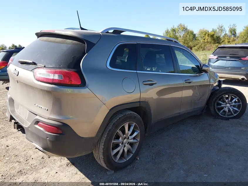2018 JEEP CHEROKEE VIN 1C4PJMDX5JD585095 — фото 4