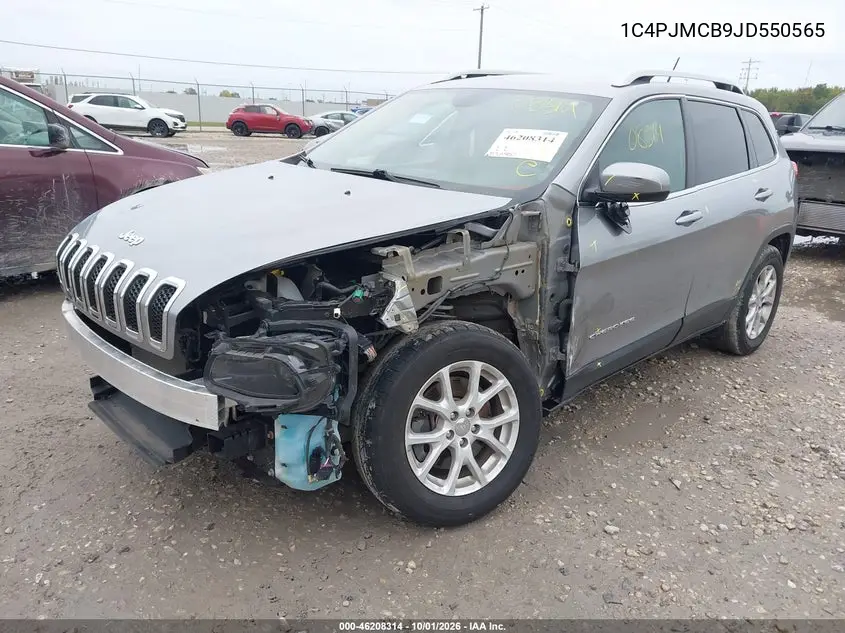 2018 JEEP CHEROKEE VIN 1C4PJMCB9JD550565 — фото 2
