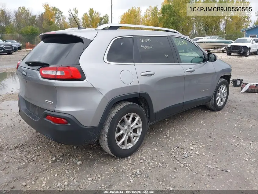 2018 JEEP CHEROKEE VIN 1C4PJMCB9JD550565 — фото 4