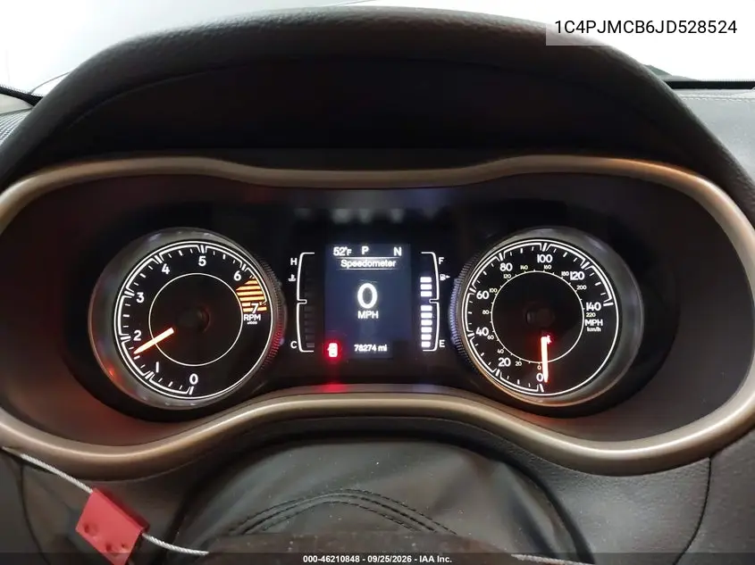 2018 JEEP CHEROKEE VIN 1C4PJMCB6JD528524 — фото 7
