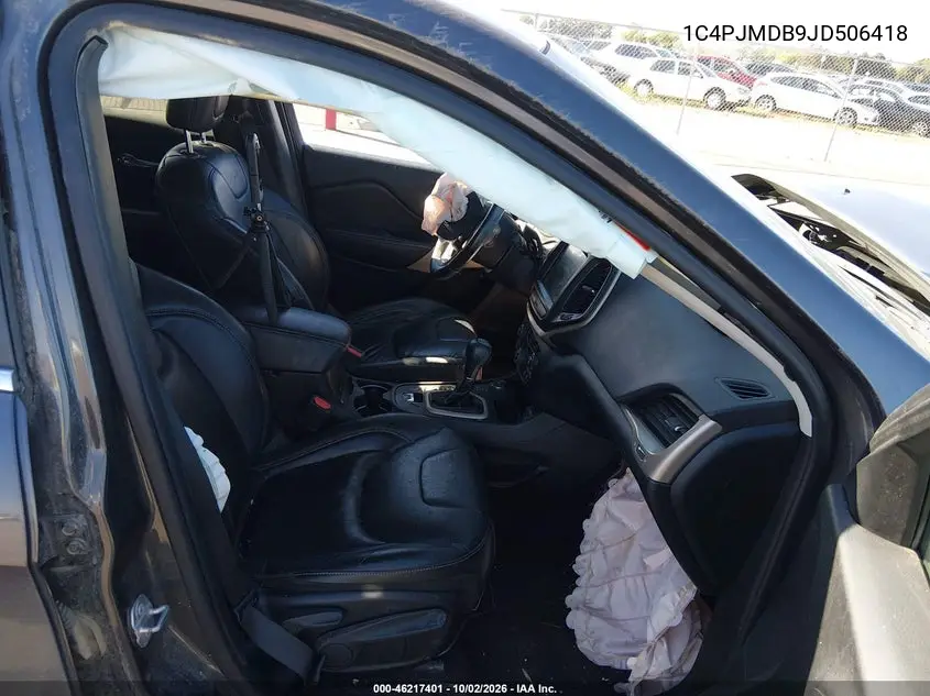 2018 JEEP CHEROKEE VIN 1C4PJMDB9JD506418 — фото 5