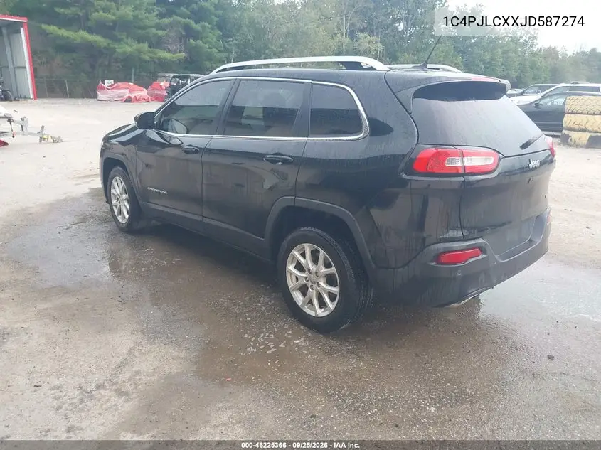 2018 JEEP CHEROKEE VIN 1C4PJLCXXJD587274 — фото 3