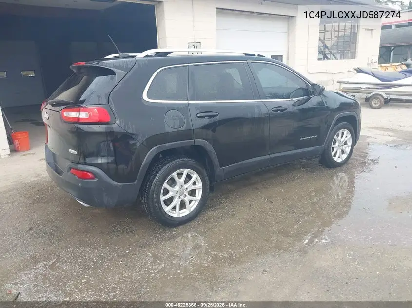 2018 JEEP CHEROKEE VIN 1C4PJLCXXJD587274 — фото 4