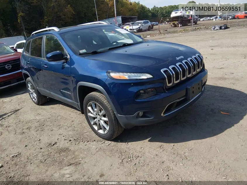 JEEP CHEROKEE 2018, VIN 1C4PJMDB1JD559551