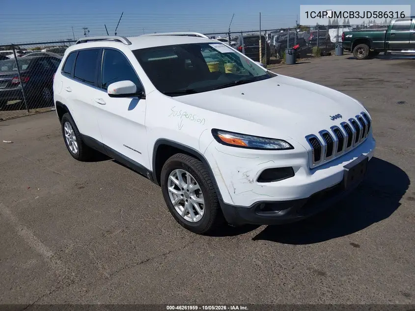 JEEP CHEROKEE 2018, VIN 1C4PJMCB3JD586316