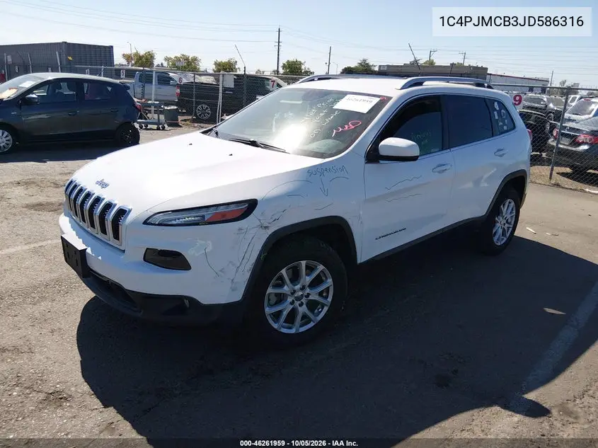 2018 JEEP CHEROKEE VIN 1C4PJMCB3JD586316 — фото 2