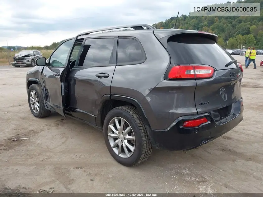 2018 JEEP CHEROKEE VIN 1C4PJMCB5JD600085 — фото 3