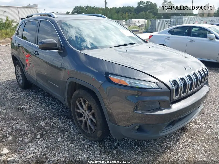 JEEP CHEROKEE 2018, VIN 1C4PJLLB3JD590070