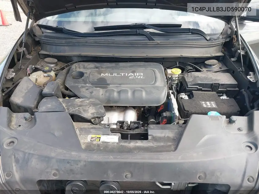 2018 JEEP CHEROKEE VIN 1C4PJLLB3JD590070 — фото 10