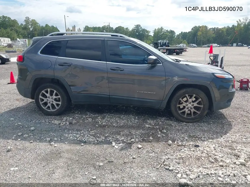 2018 JEEP CHEROKEE VIN 1C4PJLLB3JD590070 — фото 13