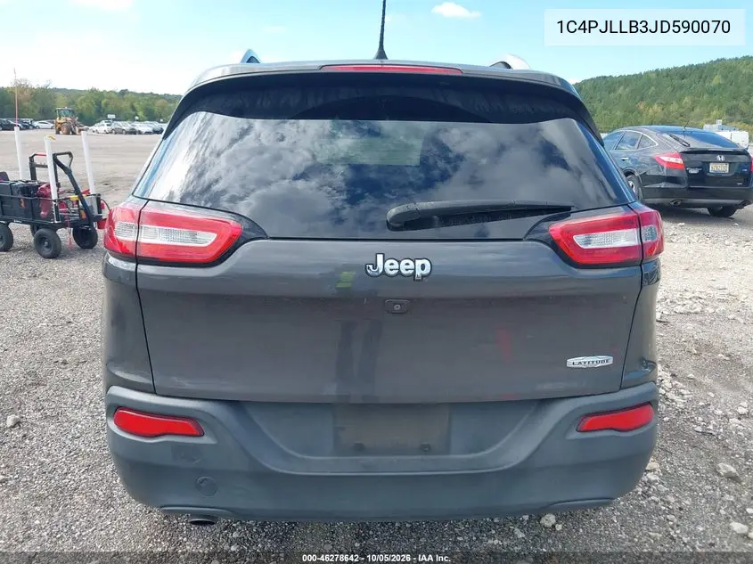 2018 JEEP CHEROKEE VIN 1C4PJLLB3JD590070 — фото 16
